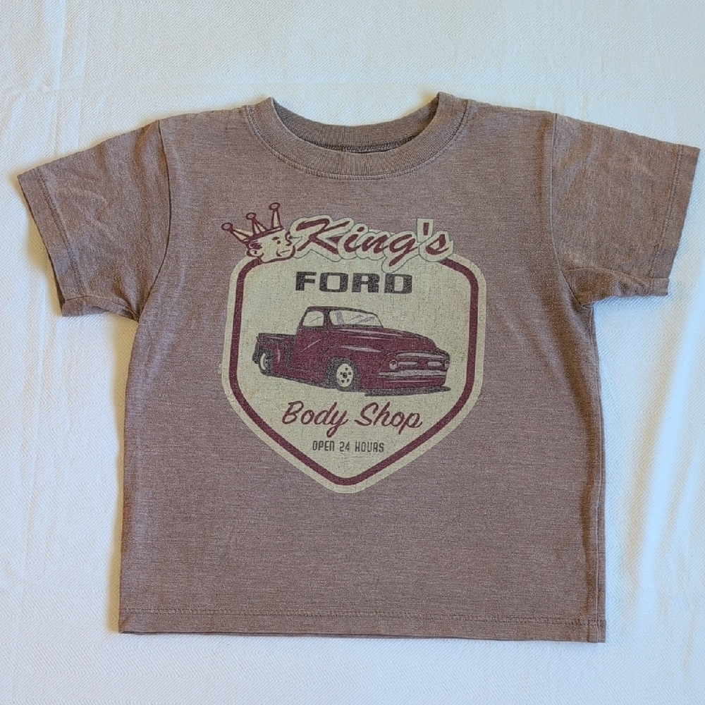 savvy king's ford truck graphic t-shirt 3T toddler boys